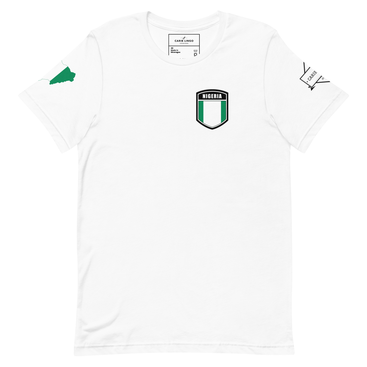 Nigeria Shield Unisex t-shirt