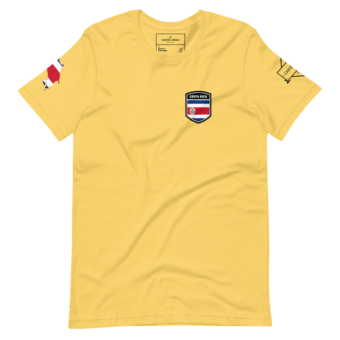 Costa Rica Shield Unisex t-shirt