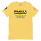 Wahala Unisex t-shirt