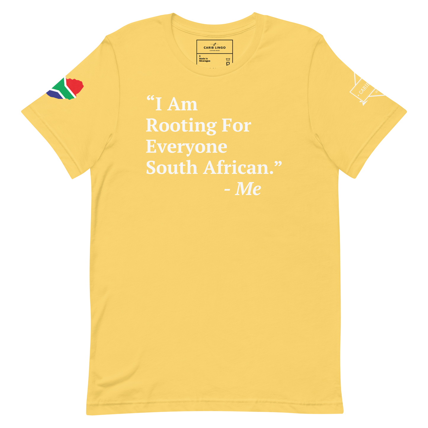 I Am Rooting: South Africa Unisex t-shirt