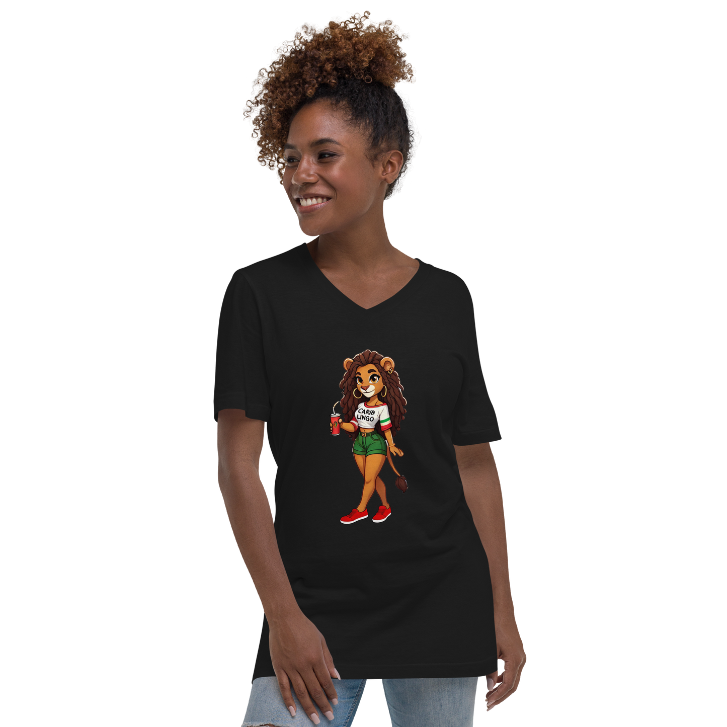 Empress Unisex Short Sleeve V-Neck T-Shirt