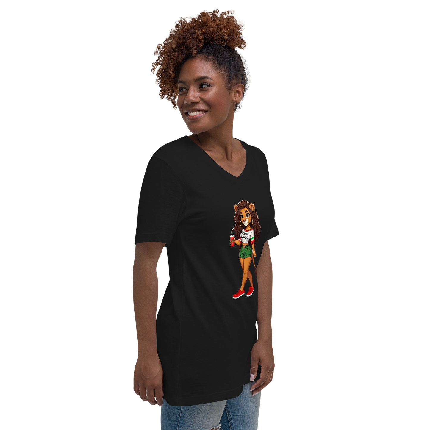 Empress Unisex Short Sleeve V-Neck T-Shirt