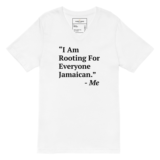 I Am Rooting: Jamaica V-Neck T-Shirt