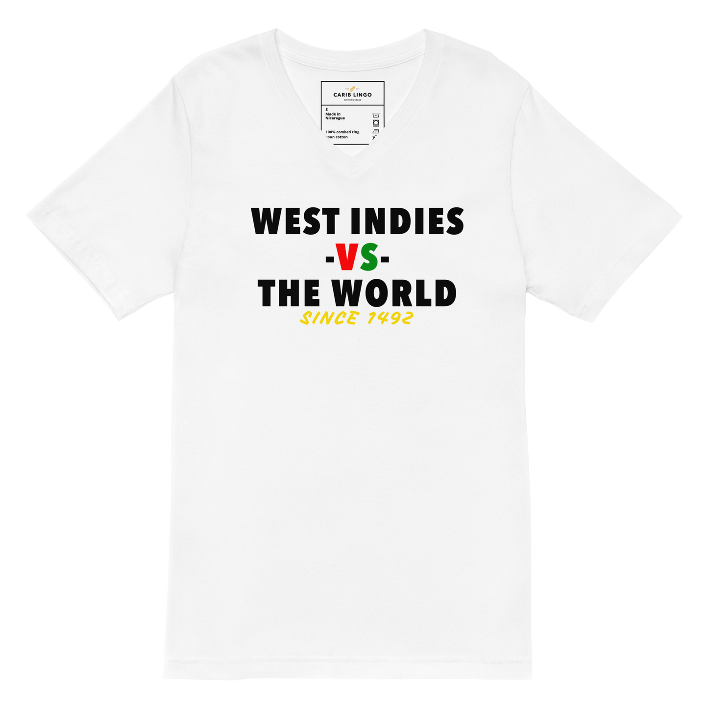 West Indies -vs- The World V-Neck T-Shirt