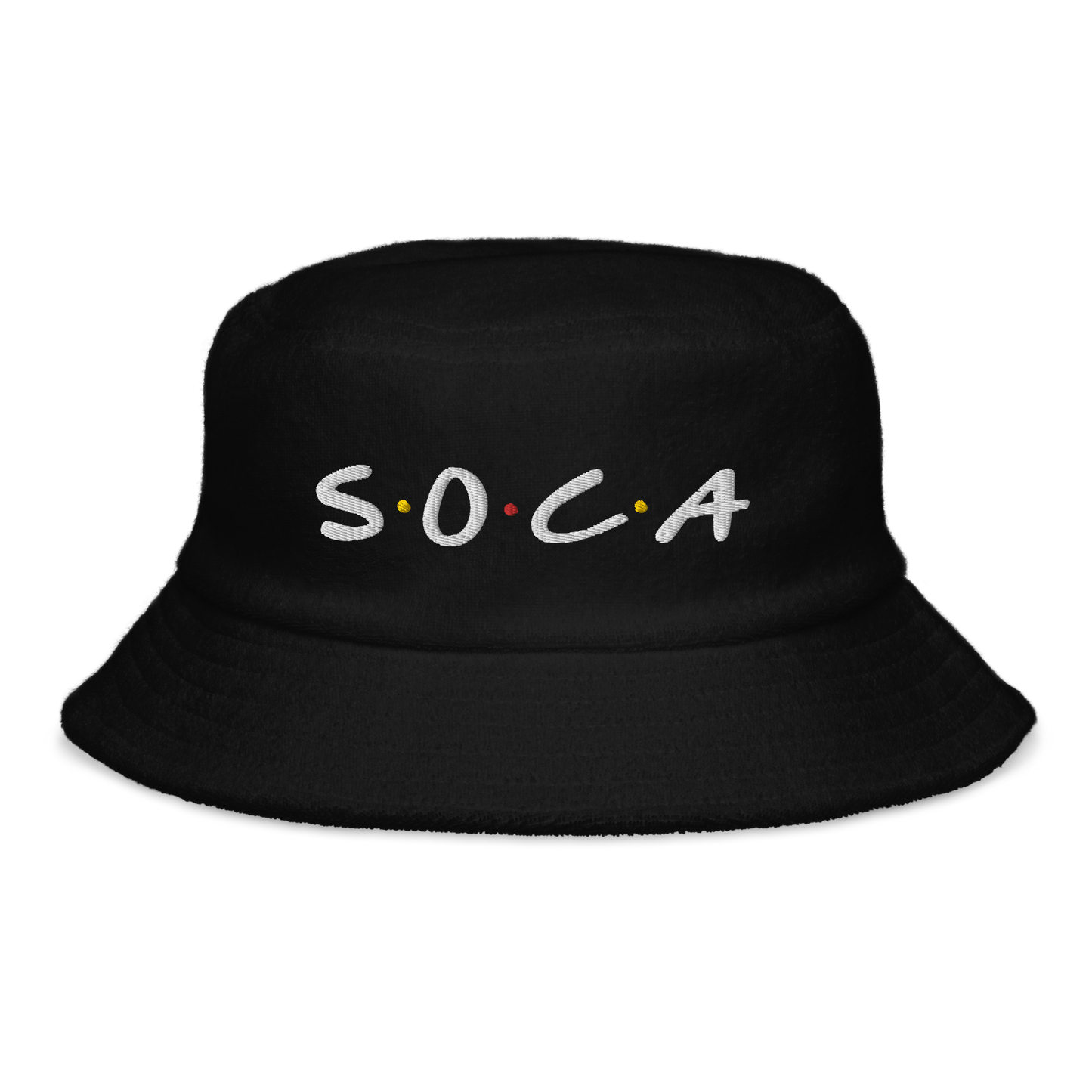 Soca Friends terry cloth bucket hat