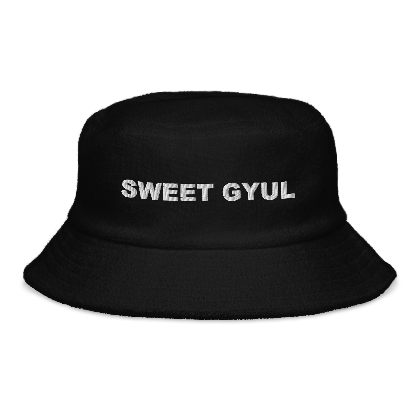 Sweey Gyul Unstructured terry cloth bucket hat