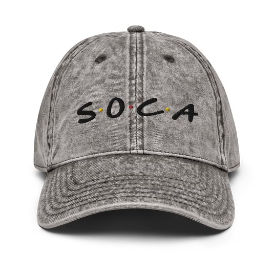 Soca Friends Vintage Cotton Twill Cap