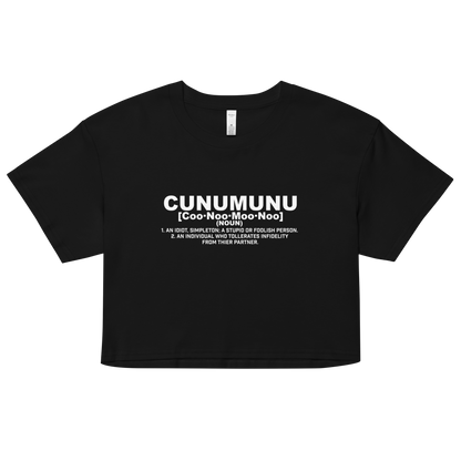 Cunumunu Women’s crop top