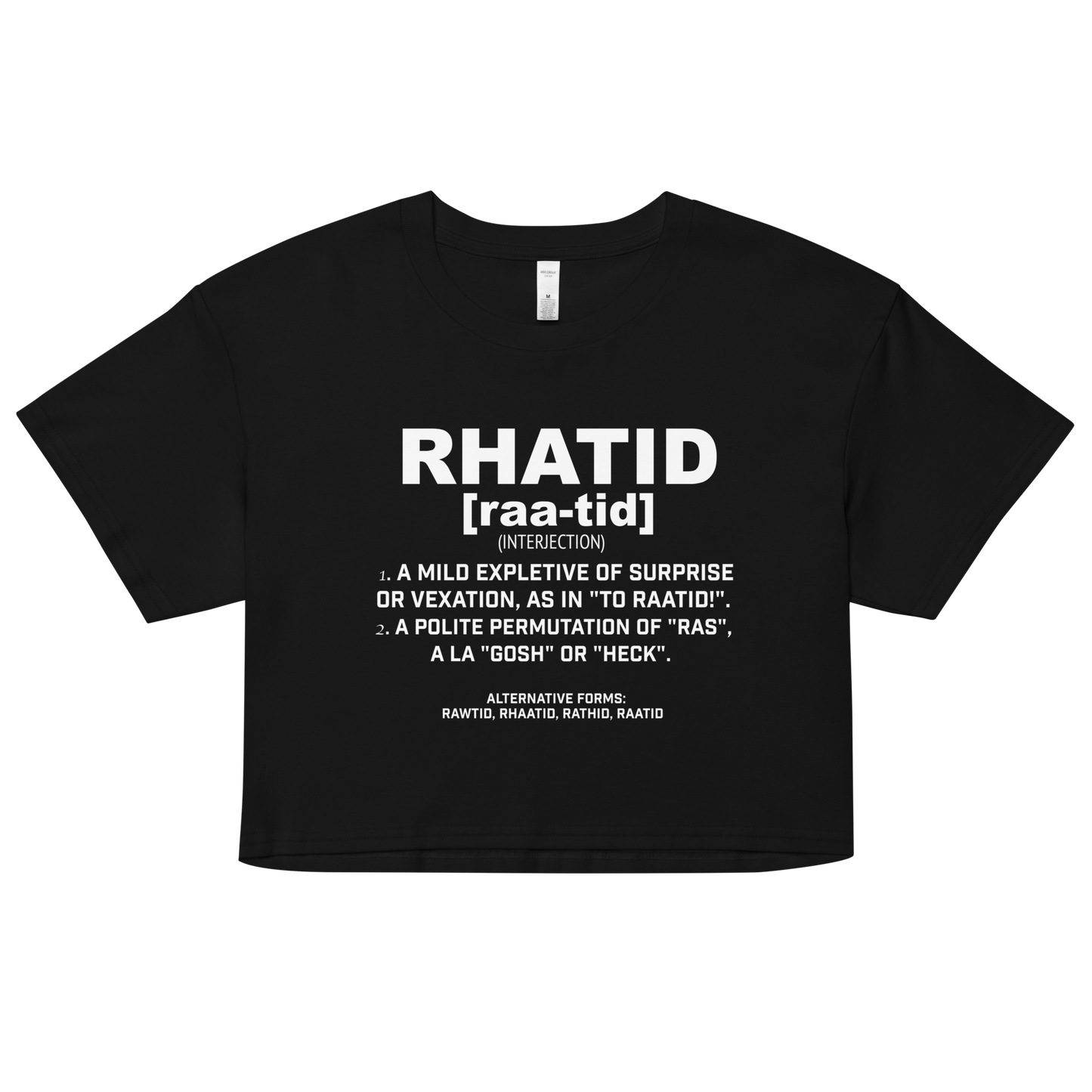 Rhatid Women’s crop top