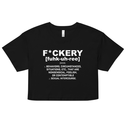 F*ckery Women’s crop top