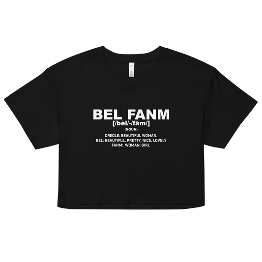 Bel Fanm Women’s crop top