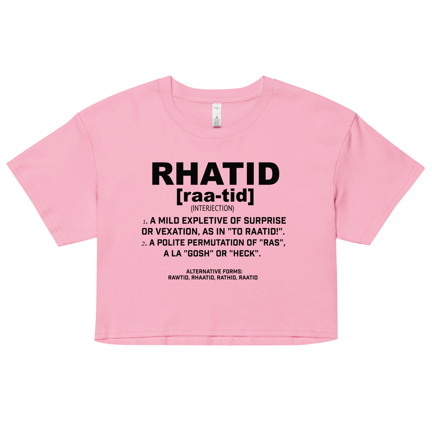 Rhatid Women’s crop top