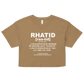 Rhatid Women’s crop top