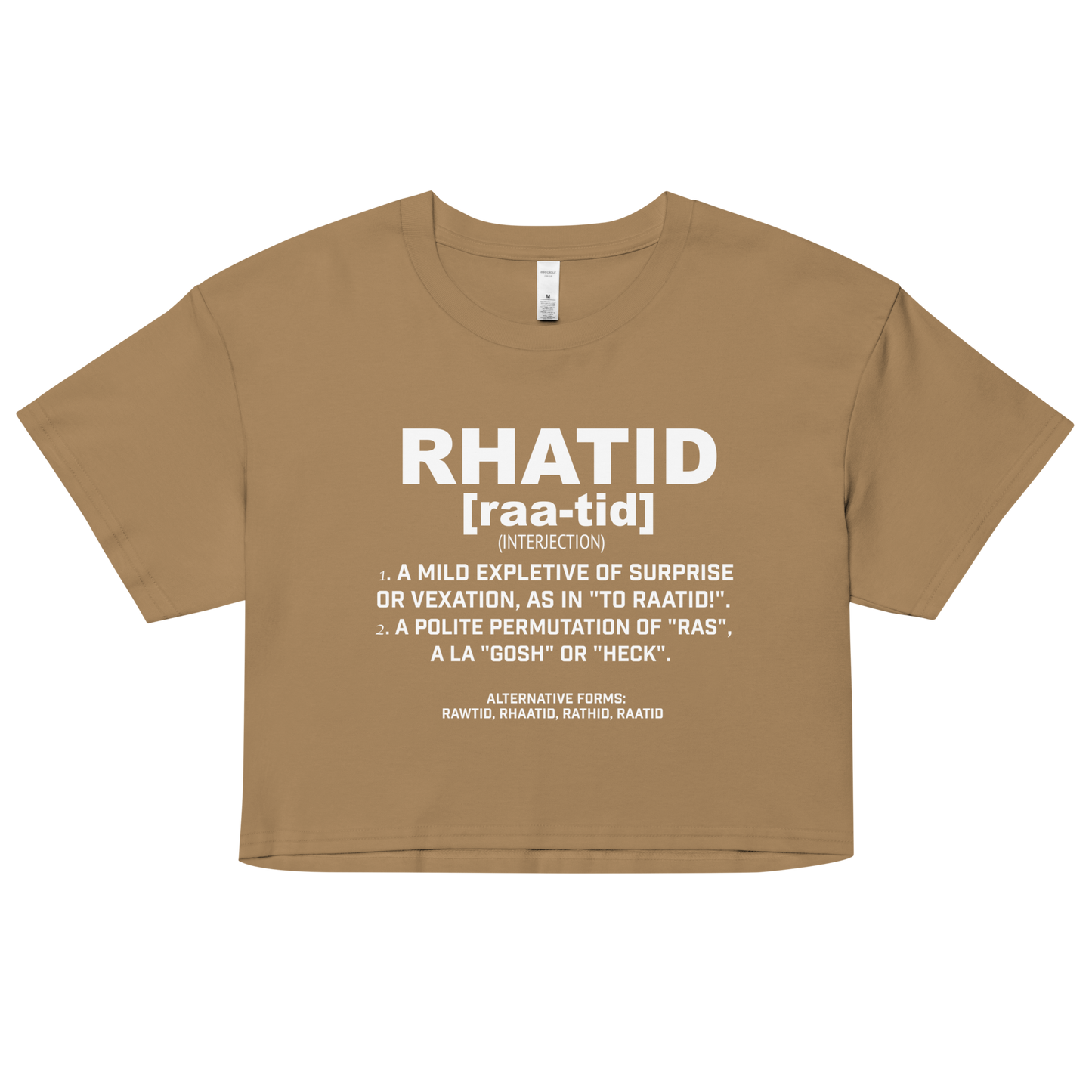 Rhatid Women’s crop top