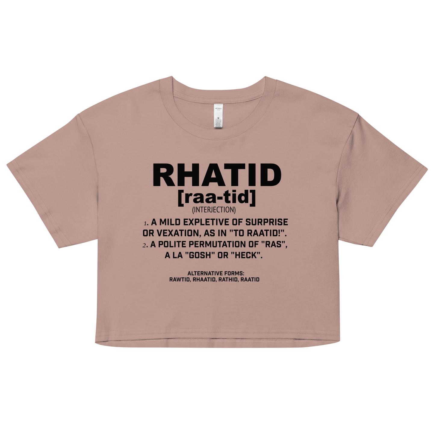 Rhatid Women’s crop top