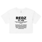 Redz Women’s crop top