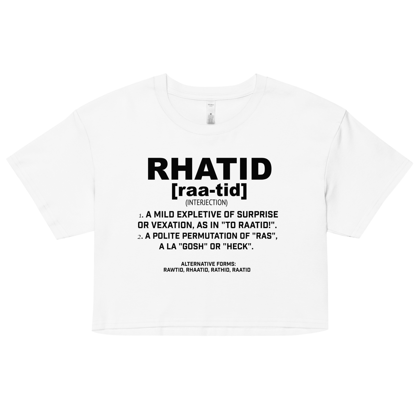 Rhatid Women’s crop top