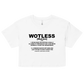 Wotless Women’s crop top