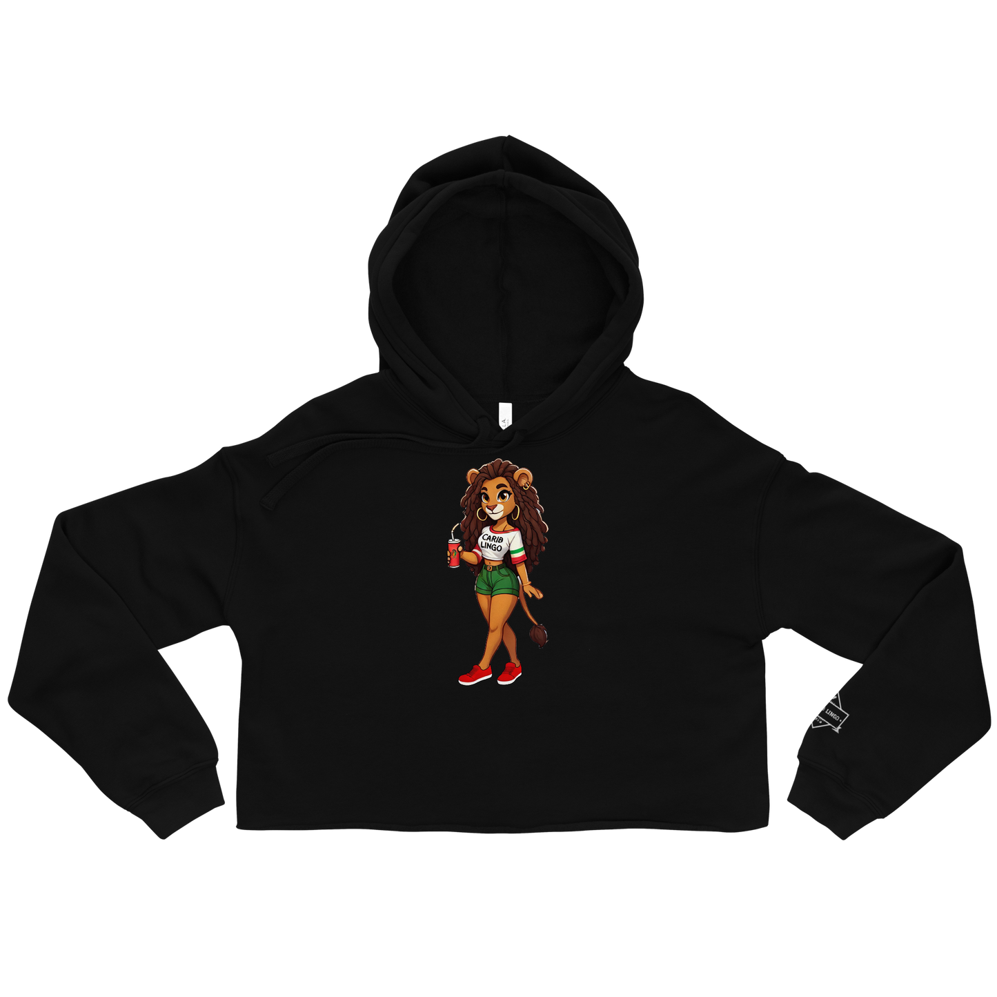 Empress Crop Hoodie