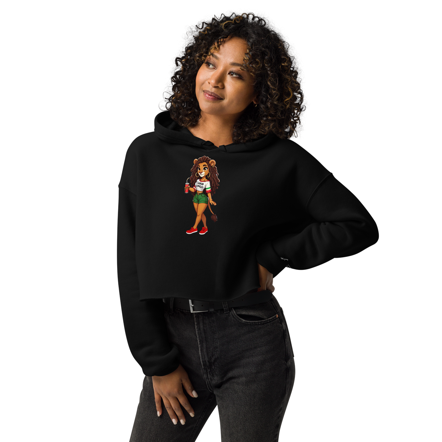 Empress Crop Hoodie