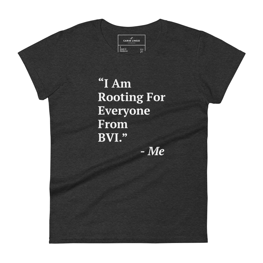 I Am Rooting: BVI Women's t-shirt