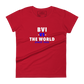 BVI -vs- The World Women's t-shirt