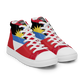 Antigua & Barbuda Women’s high top canvas shoes