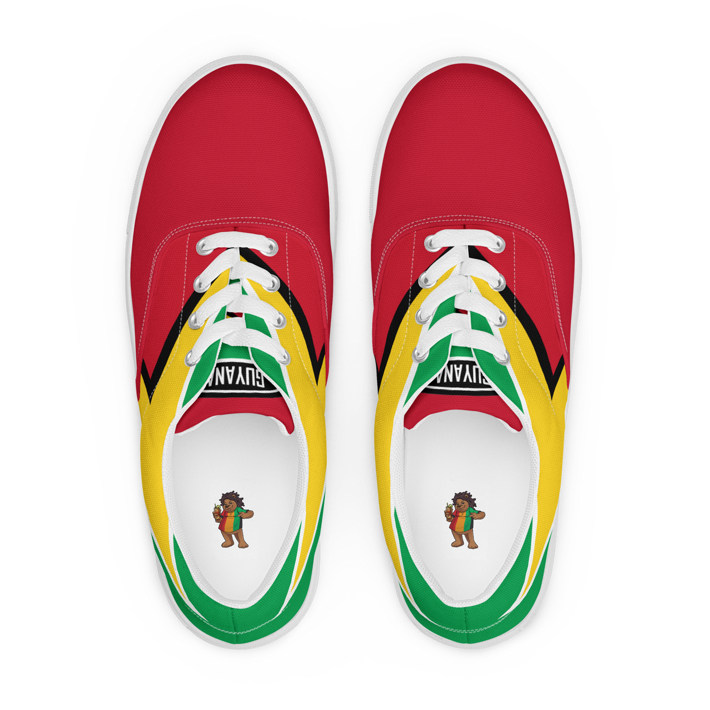 Guyana Women’s lace-up canvas shoes