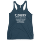 F*ckery Women's Racerback Tank