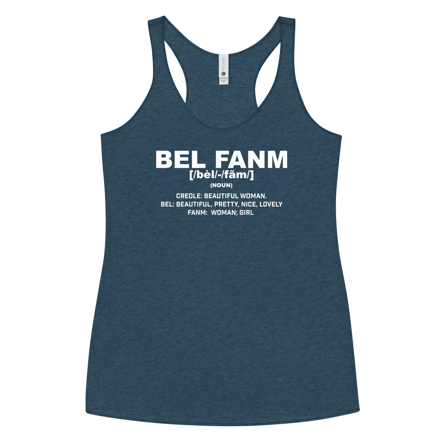 Bel Fanm Women's Racerback Tank