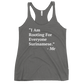 I Am Rooting: Suriname Women's Racerback Tank