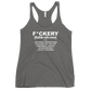 F*ckery Women's Racerback Tank