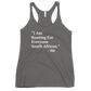 I Am Rooting: South Africa Women's Racerback Tank