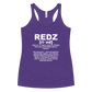 Redz Women's Racerback Tank