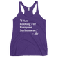 I Am Rooting: Suriname Women's Racerback Tank