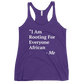 I Am Rooting: African Women's Racerback Tank