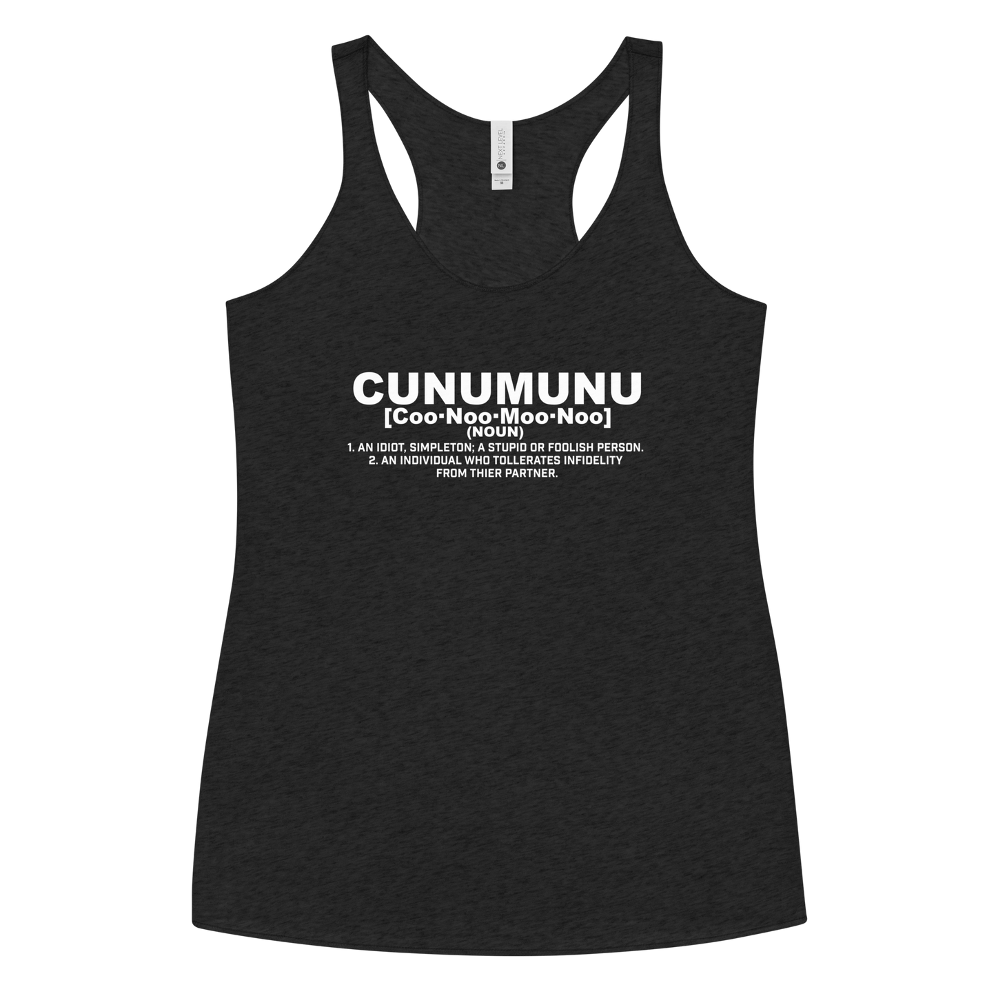 Cunumunu Women's Racerback Tank