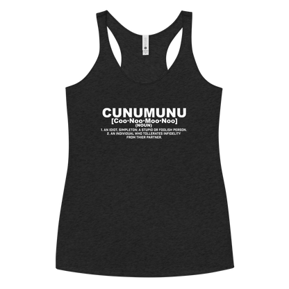 Cunumunu Women's Racerback Tank