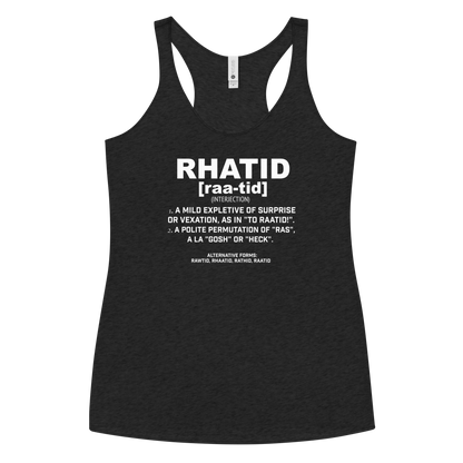 Rhatid Women's Racerback Tank