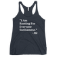 I Am Rooting: Suriname Women's Racerback Tank