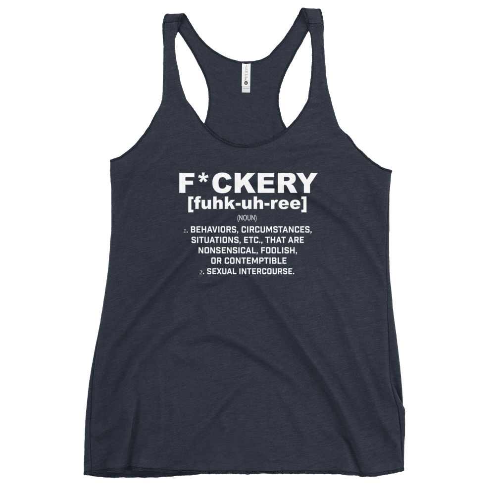 F*ckery Women's Racerback Tank