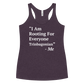 I Am Rooting: Trinbago Women's Racerback Tank