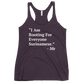 I Am Rooting: Suriname Women's Racerback Tank