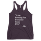 I Am Rooting: BVI Women's Racerback Tank