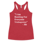 I Am Rooting: Trinbago Women's Racerback Tank