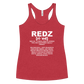 Redz Women's Racerback Tank