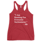 I Am Rooting: Suriname Women's Racerback Tank
