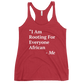 I Am Rooting: African Women's Racerback Tank