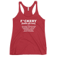 F*ckery Women's Racerback Tank