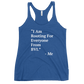 I Am Rooting: BVI Women's Racerback Tank
